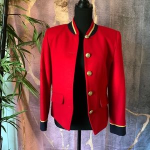 Norton McNaughton Red Blazer